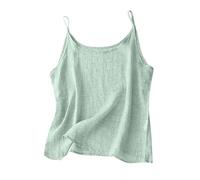Linen Tank Tops for Women UK Sleeveless Vest Tops Summer Fashion Cotton Line Baggy Shirt Blouse Plain Swing T-Shirt Retro Vests Casual Loose Solid Tee Tunic Pure Linen Tank Top Summer Sleeveless
