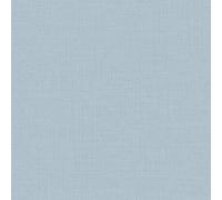 Grandeco Linen Textured Plain Wallpaper, Blue