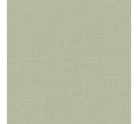 Grandeco Linen Textured Plain Wallpaper, Dark Sage Green, Green