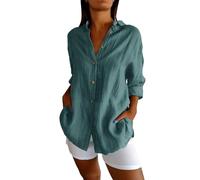 Linen Tops for Women UK My Orders, Plus Size Crew Neck Cheesecloth Shirts Linen Vest Top for Women UK Breathable Solid Color Lightweight Short Sleeve Maternity Clothes Gifts for Her Mintgreen