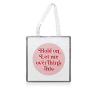 Linen Tote Bag - Always Overthinking, Always Prepared