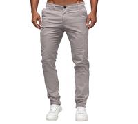 Linen Trousers Mens UK Minus Two Cargo Pants Men scruffs Joggers Capri Pants for Men with Pockets Men Pajama Pants Set 2X White Jeans Men Slim fit Mens Big and Tall Pants Chino (Grey, M)