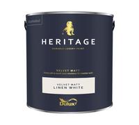 (Linen White) Dulux Heritage Velvet Matt 125ml Tester Pot