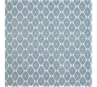 linen702 Vinyl Pvc Tablecloth 2.5 metres (250x137cm) Morrocan Duck Egg Blue. To fit up to an 8 Seater Size Rectangle table, Wipe Clean, Textile Backed Plastic Table Cloth (283)