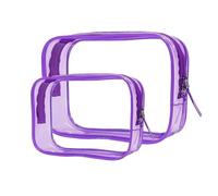 linenb Cosmetic Pouch 10/12pcs Travel Wash Bag Makeup Storage Pouch Large Capacity Cosmetic Organizer Beauty Case Cosmetic Pouch(PURPLE,XL 10PCS)