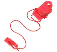 linenb Treadmill Key Replacement 4pcs Treadmill Emergency Stop Switch Supplies Universal Key Magnetic Replacement Security Emergence Red Safety Fitness for Treadmills