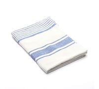 LinenMe 65 x 135 cm Linen Tuscany Bath Towel, Blue