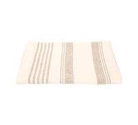 LinenMe 70 x 130 cm Linen Linum Huckaback Bath Towel, Cream