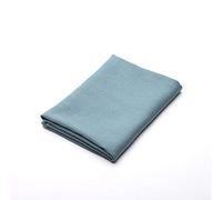 LinenMe Huckaback Linen Bath Towel Lara Stone Blue 65 x 130 cm, Made in Europe