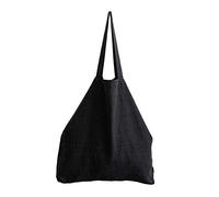 LinenMe Linen Shopping Bag Terra Black