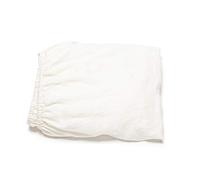 LinenMe Off White Washed Bed Linen Fitted Sheet, KING (150 x 200 x 20 cm)