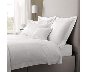 Linens Limited 100% Egyptian Cotton 200 Thread Count Flat Sheet, White, Single