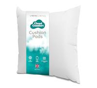 Linens Limited - Cushion Insert 55cm x 55cm, Made in the UK, Soft and Plump, Non-Allergenic Sofa Cushion Pad, Easy to Clean, Small Cushion Inner, Perfectly Fits Covers (White)