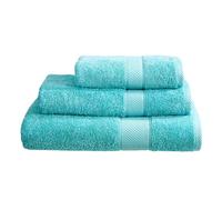 Linens Limited - Hand Towel for Bathroom and for Kitchen, Great as Face Towel, Guest Towel, and More, Turkish Cotton, Soft and Luxurious, Super Absorbent, Machine Washable (Turquoise)
