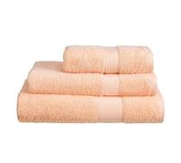 Linens Limited - Hand Towel for Bathroom and for Kitchen, Great as Face Towel, Guest Towel, and More, Turkish Cotton, Soft and Luxurious, Super Absorbent, Machine Washable (Peach)