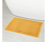 Linens Limited - Non Slip Bath Mat, Bathroom Accessory for Spa Experience, Soft and Luxurious, Turkish Cotton, Super Absorbent Long Rug, Machine Washable (Ochre)