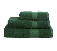 Linens Limited - Turkish Cotton Face Cloth for Washing Face, Great as Face Towel, Guest Towel, and More, Soft and Luxurious, Reusable, Super Absorbent, Machine Washable (Forest Green)