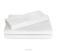 Linenspa 600 Thread Count Ultra Soft, Deep Pocket Cotton Blend Sheet Set, Dorm Room Essentials - Twin XL - White