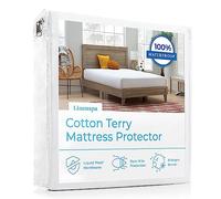 Linenspa Cover Protector-Waterproof-Hypoallergenic-Vinyl Free, California King, Cotton Terry Top