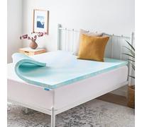 Linenspa Gel Swirl Memory Foam Topper, Full