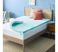 Linenspa Gel Swirl Memory Foam Topper, Twin XL