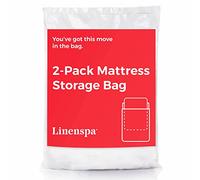 Linenspa Mattress Bag - 2 Pack Twin XL Mattress Bag for Moving and Storage - Mattress Protection - Twin XL Mattress Storage Bag - Mattress Storage bag Twin XL