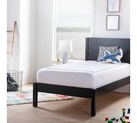 LINENSPA Waterproof Mattress Pad | 34" x 52" Non Slip Waterproof Sheet and Mattress Protector | Highly Absorbent, Machine Washable, Quilted | Fits Full & Queen, White