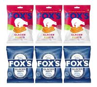 Linenvale Fox's Glacier Fruits & Mints Pack of 6, 100g