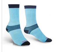 Bridgedale Socks Base Layer Coolmax Liner Boot – 2 Pack – Women's Medium Sky