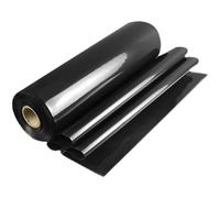 Liner Thickness Garden Landscaping Pool Waterproof Membrane Aquaculture Pond Antiseepage Film Black Pond Liner(2X6M,Thickness 0.4Mm), Slzmnx, 2 * 6m, Thickness 0.03cm