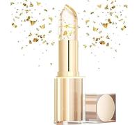 Lineraparnts Transferproof Color-Changing Lipstick, Auto-Tints on Contact! Lip Balm Color Changing, Smart Color Shift, Natural & Flattering, Crystal Flower Lipstick (1pcs)
