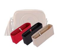 LinerLink Bag Organizer for Gucci Soho Disco Shoulder Bag (21L x 15H x 7D cm). Beige, Style A: Exposure.