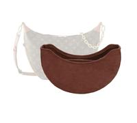 LinerLink Bag Organizer for LV Loop Hobo 38L x 26H x 10D cm Handmade Custom Insert 2mm Felt Insert (Brown, Style B: Exposure)