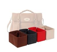 LinerLink Bag Organizer for Mulberry Mini Alexa Bag (22L x 17H x 10D cm) (Beige, Style B)