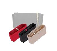 LinerLink Bag Organizer for YSL Kate Reversible Bag (28,5L x 20H x 6D cm)(Black, Style B: Side Zipper)