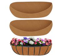 Liners For Window Boxes | 3 Pieces Replaceable And Breathable Felt Against Birds - Interior Liner For Window Sill Boxes - For Garden Decoration On Terrace Balcony Garden Patio And Flower Box