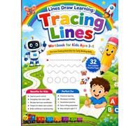 Lines Draw Learning: Tracing Lines Workbook for Kids Ages 3-5 | Pre-Writing: Practice Book for Preschoolers | Fine Motor Skills & Pencil Control Activity Book