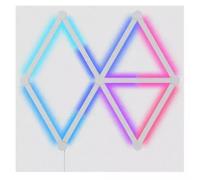 Nanoleaf Lines 60 Degrees Starter Kit, 15 Smart Light Bars LED RGBW - Backlit Modular Wi-Fi Colour Changing Wall Lights, Music & Screen Sync, Works with Alexa Google Apple Homekit, Room Decor