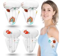 Lineshading 4 Pcs Lymphedema Axilla Pillow Mastectomy Cotton Post Breast Surgery Recovery Breast Pillow for Sleeping Mastectomy Underarm Armpit Pain Relief