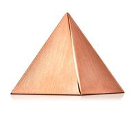 Lineshading Solid Copper Pyramid Purple Gold Giza Shaped for Meditation 1.25 Inch Meditation Pyramid for Balancing Reiki Chakras, Healing Body, Focused Recharging Positive Energy in Home Office