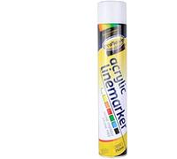 LineStar x1 6x 12x x20 Aerosol Floor Line Marker Spray Paint Yellow White. Bundle. Ideal for Schools, Sports Surfaces, Industrial Marking or Safety Marking or Line Marker Machines (White X1 750ml)