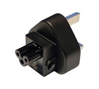 Linetek UK Plug to C5 Cloverleaf Male Converter