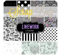 Linework Scrap Bag (Approx 2 Yards) by Tula Pink for Free Spirit DIY Quilt Fabric