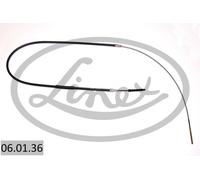 Handbrake cable Right 06.01.36 LINEX for BMW X5