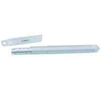 Linex Triangular Scale Rule 1:1 1:20-125 30cm White 311 LXH
