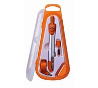 Linex 100412205 Compass Study Set of Compass 1 of 4 Colours (12.5 cm, Orange/Blue/Green/Purple