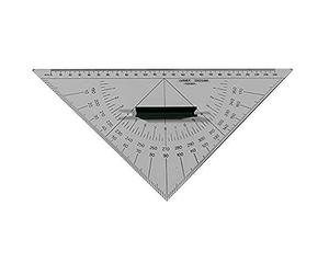 Linex 100413015 13 x13 cm Nautical Angle Gauge/Protractor/Inclinometer/Bevel Box with Vertical Edge Square Hole in The Heart