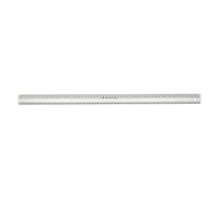 LINEX 100413072 Super Series Aluminium Ruler with Slide Brake, Drawing Edge and Cutting Edge 60cm Long