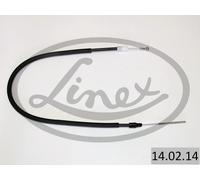Handbrake cable Left 14.02.14 LINEX for PEUGEOT CITROËN LANCIA FIAT