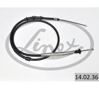 CABLE PULL PARKING BRAKE 14.02.36 FOR ALFA ROMEO FIAT 955A1/199A6.000 1.4L 4cyl